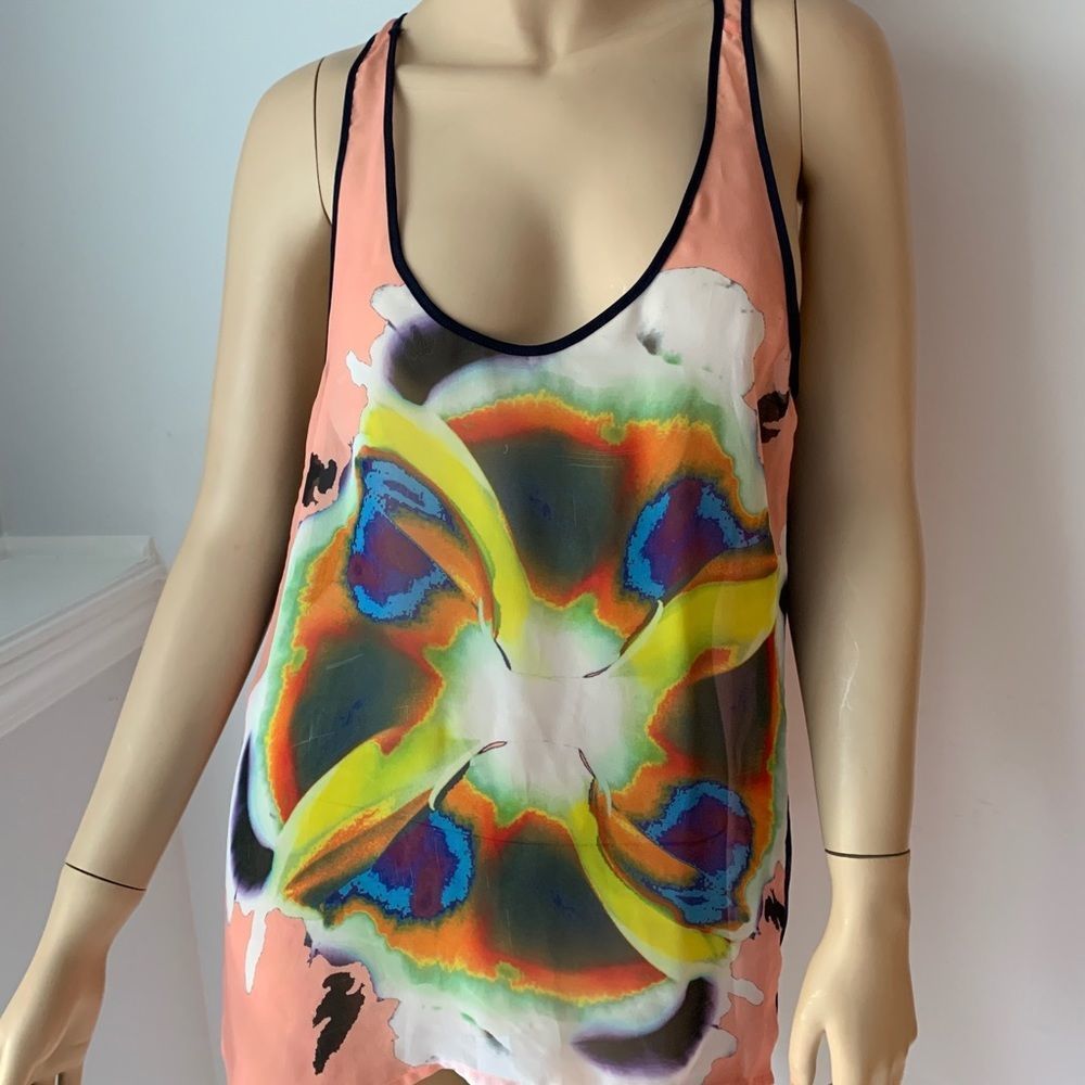 New Anthropologie Sheer Top by Dream Daily Womens - Picture 2 of 8